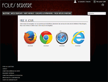 Tablet Screenshot of foliesbergere.com